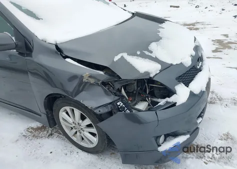 2010 Toyota Corolla S from USA, damaged, VIN 2T1BU4EE1AC486544